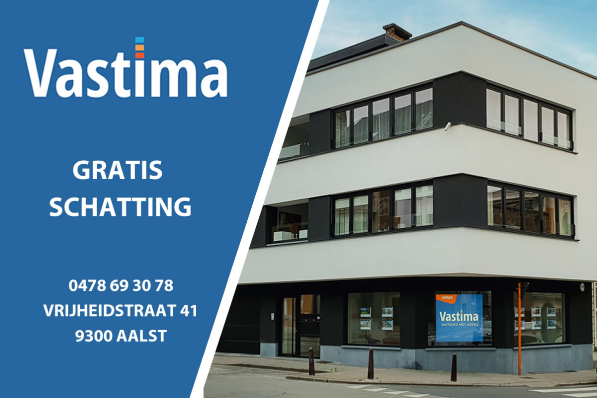Immo Vastima - Huis Te koop Denderleeuw - Nieuwbouw gesloten woning met 3 slaapkamers, garage en tuin